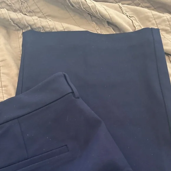 Liverpool Cadet Blue Wide Leg Pants - Picture 6 of 8